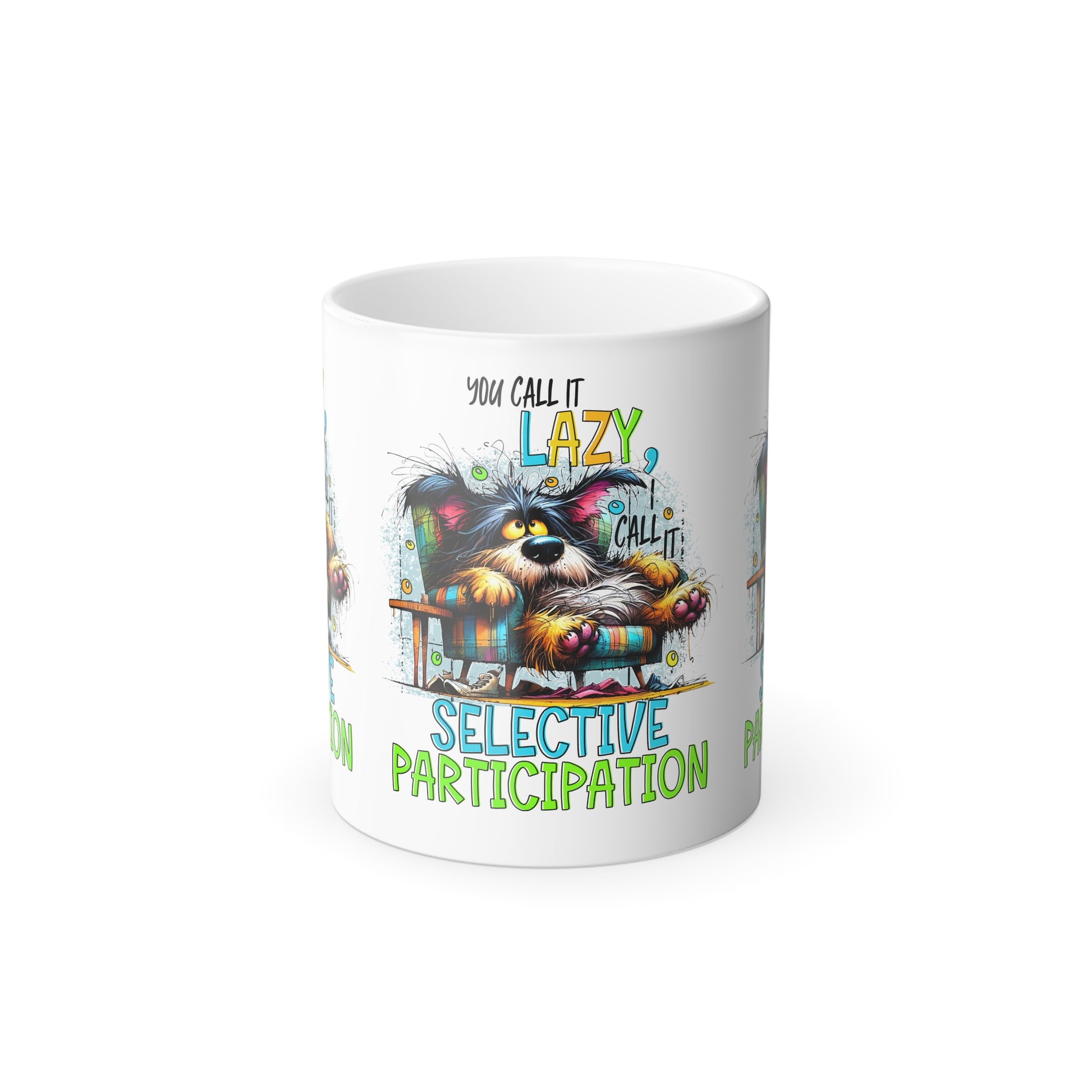 Color Morphing Mug, 11oz - Funny Quote Heat Sensitive Ceramic Cup, Birthday - Mega Mug Shop