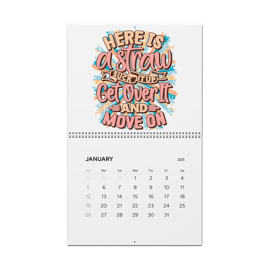 2025 Wall Calendar – Every Month with Funny Quotes!