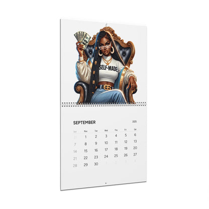 2025 Wall Calendar Money Queen – Mark Your Year in Style!